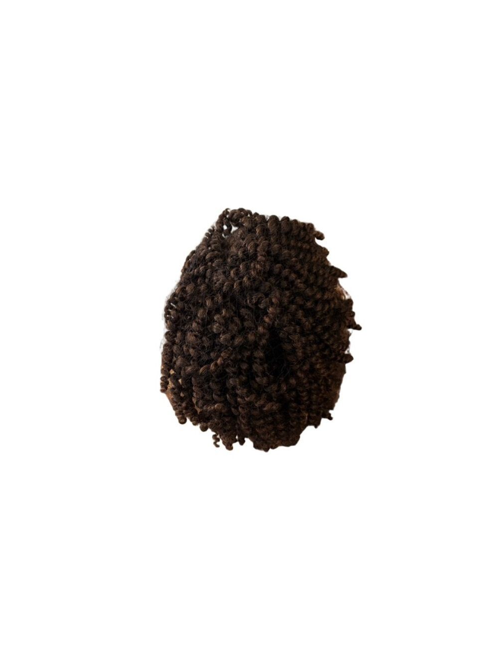 Women's Especially Yours Brown Curly Wig One Size